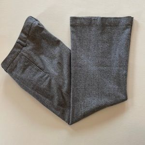 J. Crew sz 8 Vintage/Timeless wide-leg herringbone trousers